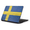 Sweden Flag Distressed Samsung Chromebook Skin